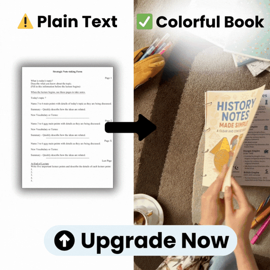 Upgrade To 1000+ Colorful Notes [One Time Offer]